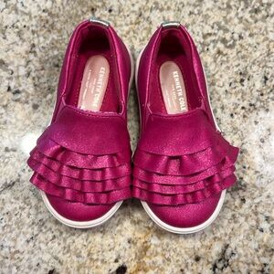 Kenneth Cole Fuschia size 5 toddler shoes- perfect condition!